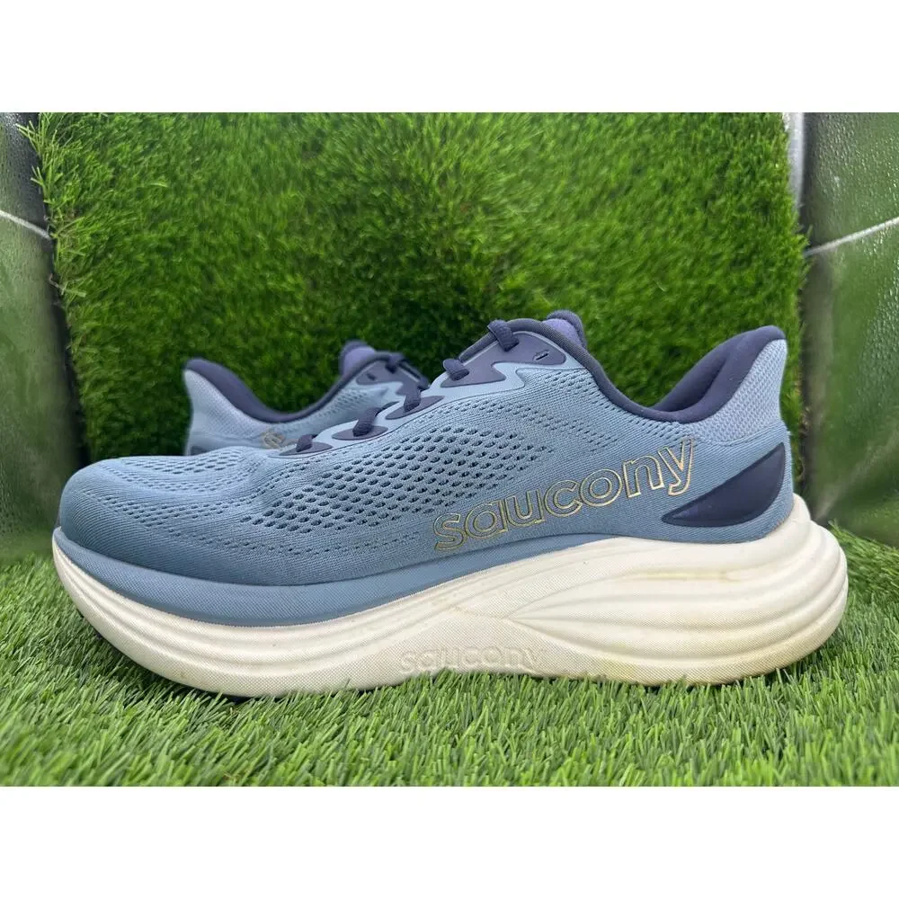 Saucony Triumph 24 S101894-1001 Athletic Sneaker Men's 10W Blue Mesh Cushioned